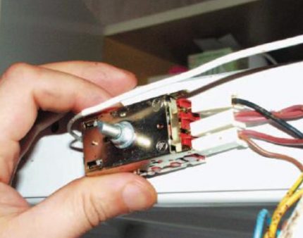 Retrait du relais thermique