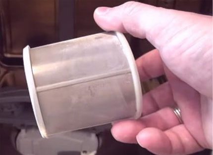 Le filtre à eau peut devenir sale Filtre de lave-vaisselle propre