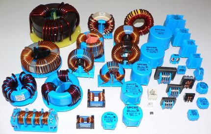 Modifications des enroulements luminescents Différents types de selfs