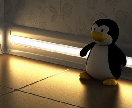 Éclairage luminescent dans la pépinière