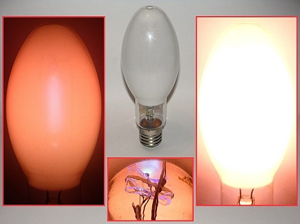 Échauffement et lueur d'une lampe à arc au mercure (DRL) Principe de fonctionnement