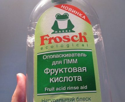 Liquide de rinçage Frosch pour lave-vaisselle Liquide de rinçage Frosch pour lave-vaisselle