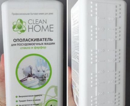 Emballage de produit de rinçage Clean Home Emballage de produit de rinçage Clean Home