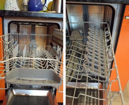 Fully built-in dishwasher