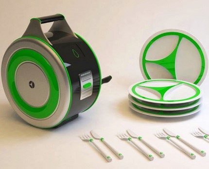 Ensemble de dîner NoStrom EcoWash Dispositif de vaisselle