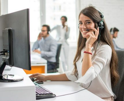 Employé du centre de support client Employé du centre de support client