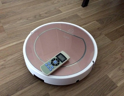 Panneau de commande du robot aspirateur