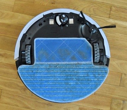 Nettoyage de sols humides