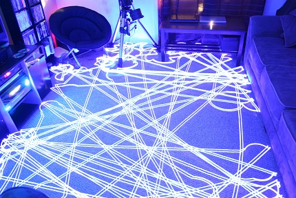 Trajectoire de vide robotique