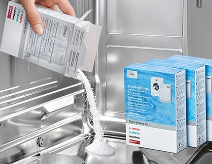 Reconditioning salt composition for dishwasher Branded descaling salt