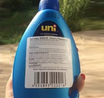 Nettoyant pour lave-vaisselle Nettoyage au lave-vaisselle