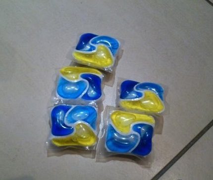 Capsules de fées pour lave-vaisselle