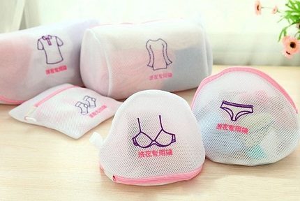 Lingerie in mesh bags