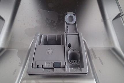 Bulaşık makinesi kapları