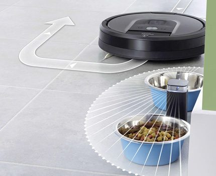 Restriction d'accès virtuel au robot dans la pièce Fonction de mur virtuel