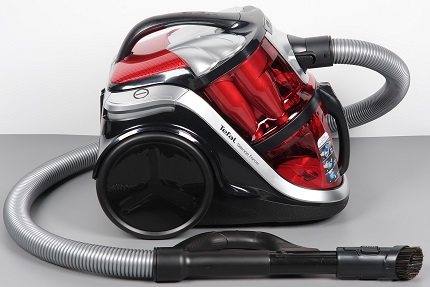 Modelo de um aspirador sem saco da marca Tefal TW8370 Aparência de TW8370