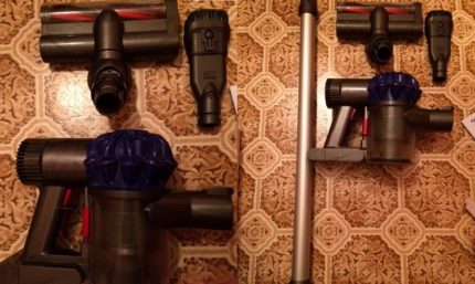 Seçenekler Dyson v6 Slim Origin Gelişmiş bileşen tasarımı