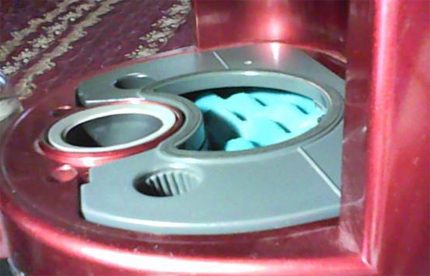 Filter element under the dust collector Vacuum cleaner motor protection filter