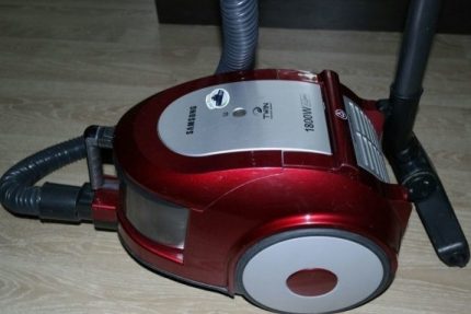 Vacuum cleaner to be cleaned periodically Samsung brand vacuum cleaner service