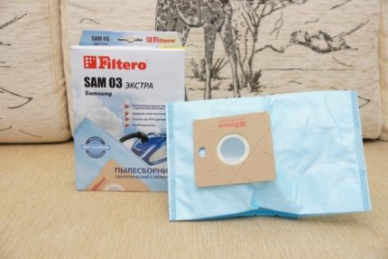 New reusable dust collector Reusable synthetic canvas bag