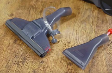 Appearance of washing nozzles