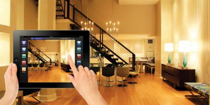 Contrôle d'éclairage de la tablette