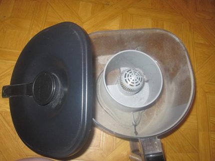 Plastic dust collector Samsung Model SC6570 Cyclone filter separator