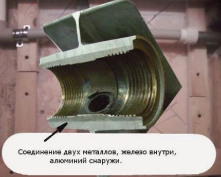 Il ressemble à un radiateur bimétallique dans le contexte Dispositif de radiateur bimétallique