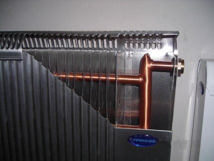Radiateur métallique pour un appartement Radiateur en acier
