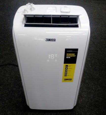 Marque de climatisation au sol Zanussi Zanussi extérieur