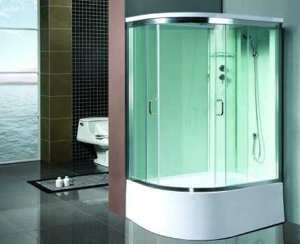 Douches fermées