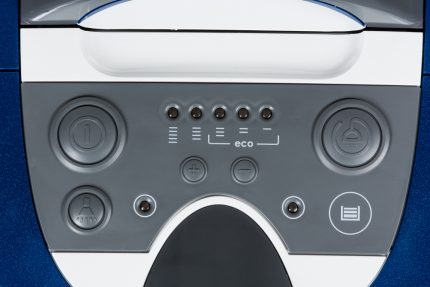 Control panel for a washing vacuum cleaner with the Zelmer logo Control Panel