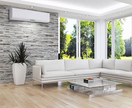 Système split à l'intérieur de la pièce Climatiseur mural