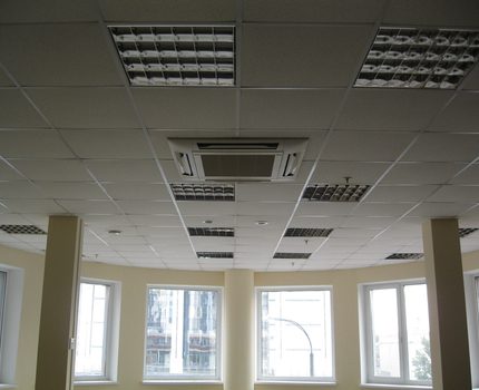 Air conditionné dans le bureau Climatisation semi-industrielle