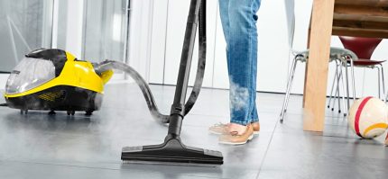 Aspirateur Nettoyage à la vapeur du sol