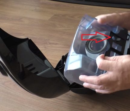 Recipiente para aspirador