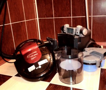 Disassembled LG Vacuum Cleaner