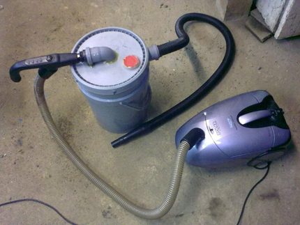 Aspirateur de construction