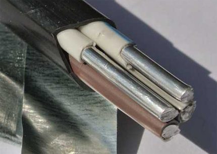 Noyaux en fil d'aluminium