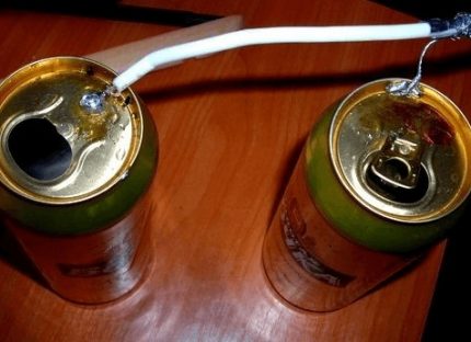 Liaison d'éléments d'antenne