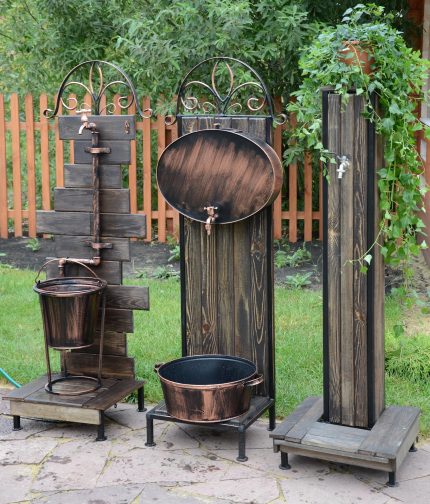 La conception du lavabo country