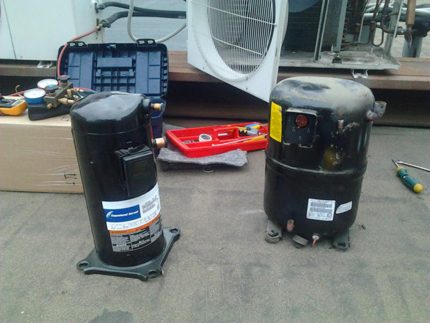 Types de compresseurs pour la climatisation Compresseurs split systems