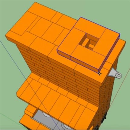 Comment plier une cheminée pour un poêle simple avec un poêle Maçonnerie de cheminée