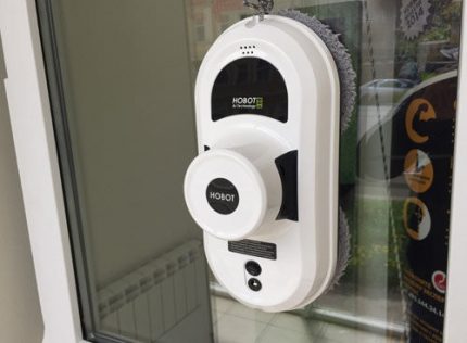 aspirateur pour nettoyer les vitres avec une ventouse Aspirateur avec ventouse