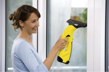 nettoyant pour vitres à piles Nettoyant pour vitres