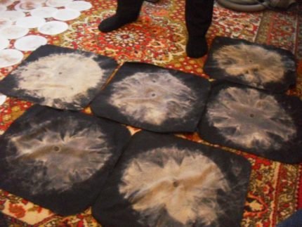 Démonstration de la qualité d'un aspirateur Démonstration de filtres sales