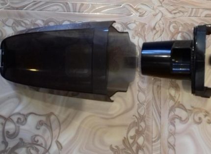 Dépoussiéreur en plastique facile à retirer Collecteur de poussière de l'aspirateur vertical Polaris