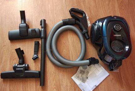 Options d'aspirateur Samsung