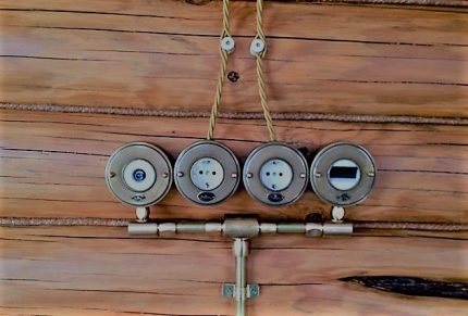 Fils torsadés décoratifs pour conserver un style rétro Câblage ouvert de style rétro