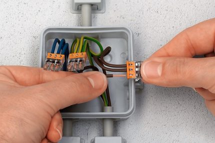 Les clips VAGO sont souvent utilisés au quotidien Bornes autobloquantes VAGO